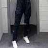 耐克Nike 男子梭织抽绳花纹收口小脚舒适休闲长裤 DX0850-010
