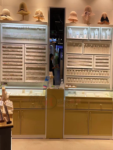 饰品展示柜耳环展示架项链展柜头饰发夹头箍陈列柜饰品店装修柜台