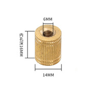 m6全铜帽子接线柱m8纯铜接线子大电流，锂电池逆变器接线桩转接头