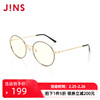 JINS睛姿防蓝光辐射平光眼镜女电脑护目镜日用定制镜片FPC18A102