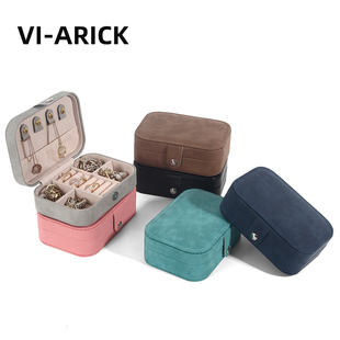 vi-arick首饰收纳盒项链耳钉耳环，耳饰2022款轻奢精致饰品，珠宝盒
