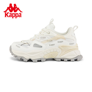 Kappa卡帕复古跑鞋男女运动鞋厚底休闲老爹鞋K0BZ5MM66D