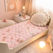 婴儿床床垫冬季可拆洗加厚新生宝宝垫褥子儿童幼儿园小垫绒可定制