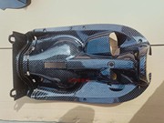 定制瑞鹊誉裕欧版小龟王电动车，改装配件碳纤维全套，龟5外壳烤漆件