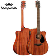 kepma卡马EDCE-WAM升级款民谣电箱吉他初学者入门吉它复古色41英