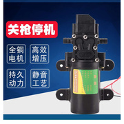 虎跃电动喷雾器水泵12V农用高压智能隔膜12伏大功率双泵马达电机