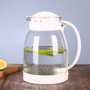 玻璃凉水壶耐热高温防爆大容量，家用凉白开水果汁，杯茶壶套装冷水壶