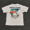 Deepland WORLD TOUR 世界地图潮美版街头欧美涂鸦T桖打底衫短袖