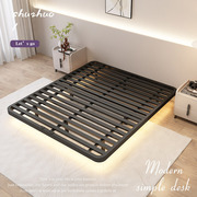 悬浮床铁艺床双人床1.8米榻榻米铁架床1.5铁床单人床现代简约床架