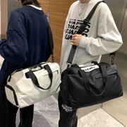 ins潮牌手提健身包男干湿分离游泳包女时尚旅行包短途出差行李袋