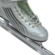 黑龙冰鞋北冰洋男女成人溜冰鞋银色初学者普级大道速滑冰鞋