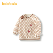 巴拉巴拉童装宝宝打底衫长袖T恤男女童上衣秋冬舒适柔软时髦可爱