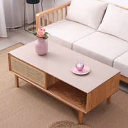 桌布纯色粉色紫色浪漫紫公主，风磨砂塑料防烫桌布，桌垫耐高温防水厚