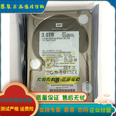 WD/西部数据WD3000FYYZ 3TB SATA3垂直CMR 7.2K 3T企业级黑盘