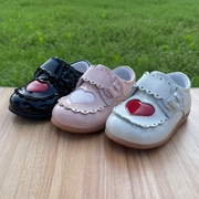 斯乃纳童鞋2023秋SP330204女童婴儿羊皮公主软底宝宝学步皮鞋