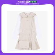 韩国直邮cheek连衣裙面颊草绿色，连衣裙ckom2312g_7358