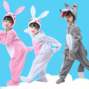 六一兔子演出服儿童幼儿园小兔子，表演服动物服舞蹈纱裙亲子装