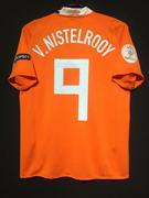 经典复古2008欧洲杯荷兰球衣罗本范佩西斯内德范尼范德法特足球服