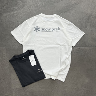  Snow Peak Camping Logo T shirt 男女款 短袖T恤 23AW