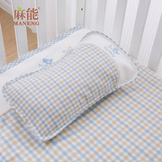 枕头岁婴儿枕童宝宝定型枕头，幼儿类苎麻，夏季实业婴童枕套3a0-