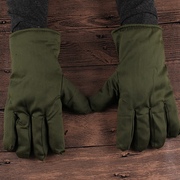 军工棉手套军绿加绒冷库户外冬季加厚保暖劳保手套老式闷子