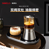 德国simelo双阀摩卡壶不锈钢可视防过萃煮咖啡器具咖啡壶抖音同款
