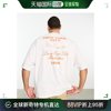 香港直邮潮奢 ASOS 男士New York 设计宽松款背部印花T恤(白色)