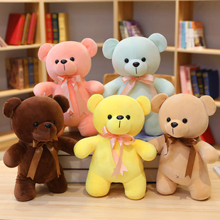 可爱小熊毛绒玩具泰迪熊公仔玩偶布娃娃抱枕女生睡觉床上超软儿童