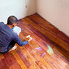 木地板翻新漆高硬耐磨清漆，水性木器漆改色修复老旧实木复合地板漆
