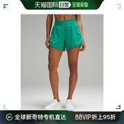 香港直邮潮奢 Lululemon 女士 That 5   运动高腰内衬短裤 LW7CM