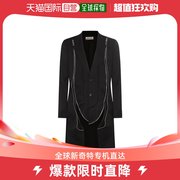 香港直邮潮奢 Comme Des GarÇons 川久保玲 男士单排扣长袖大衣