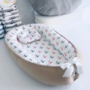 婴儿床中床新生婴儿宝宝睡床便携式防压BB仿生棉小床亚马逊h