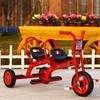 幼儿园儿童三轮车二人骑脚踏三轮车双人，自行车户外运动玩具童车