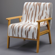 毛绒冬季单人沙发盖布沙发垫坐垫垫巾椅子套罩防滑座垫沙发椅垫套