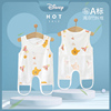 disney迪士尼婴儿肚兜，竹纤维夏装新生儿衣服夏季无袖护肚透气