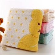 大方毛巾正方形四方婴儿浴巾，宝宝正方形全棉大盖毯抱被新生