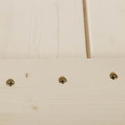 实木硬床板松木排骨架单人1.5双人1.8米折叠木板硬板护腰床垫床架