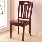 全实木椅子餐椅家用凳子靠背椅中式酒店吃饭木头餐桌椅书桌麻将椅