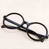 成人小号韩版复古装饰圆框眼镜框阿拉蕾，哈利波特圆形无镜片塑料