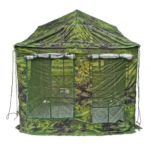 户外自动帐篷防暴雨免搭隔热铝合金越野团队多人露营仿生迷彩防蚊