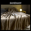 sandman联名毛毯冬季加厚保暖加绒床单，绒毯双人午睡办公室小毯子