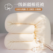 新疆棉花被四季被子被褥棉絮纯棉花垫被单人棉被冬被加厚保暖被芯