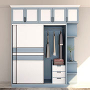 铝合金衣柜全铝家具整体衣柜现代简约金属组装全铝全屋可预约