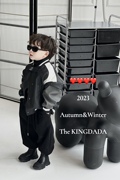 kingdada韩系童装男童秋装，外套2023中小童棒球服夹克户外上衣