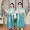 国学班服儿童古装书童汉服六一演出中国风男女童幼儿园小学生表演