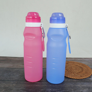 大容量硅胶水杯便携超软可折叠户外水壶登山旅游出差水瓶跑步水杯