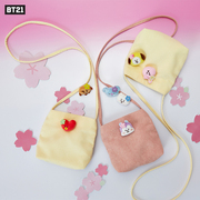 BT21 SPRING DAY系列斜挎包卡通可爱便携收纳包LINE FRIENDS