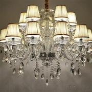 欧式水晶灯客厅吊灯简约现代卧室餐厅灯具美式创意大气别墅灯