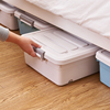凡高海纳滑轮塑料床底收纳箱扁平超薄家用整理箱床下储物箱