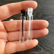 1ml2ml透明滴棒瓶 玻璃滴管精油瓶 试管瓶 香水分装小样瓶